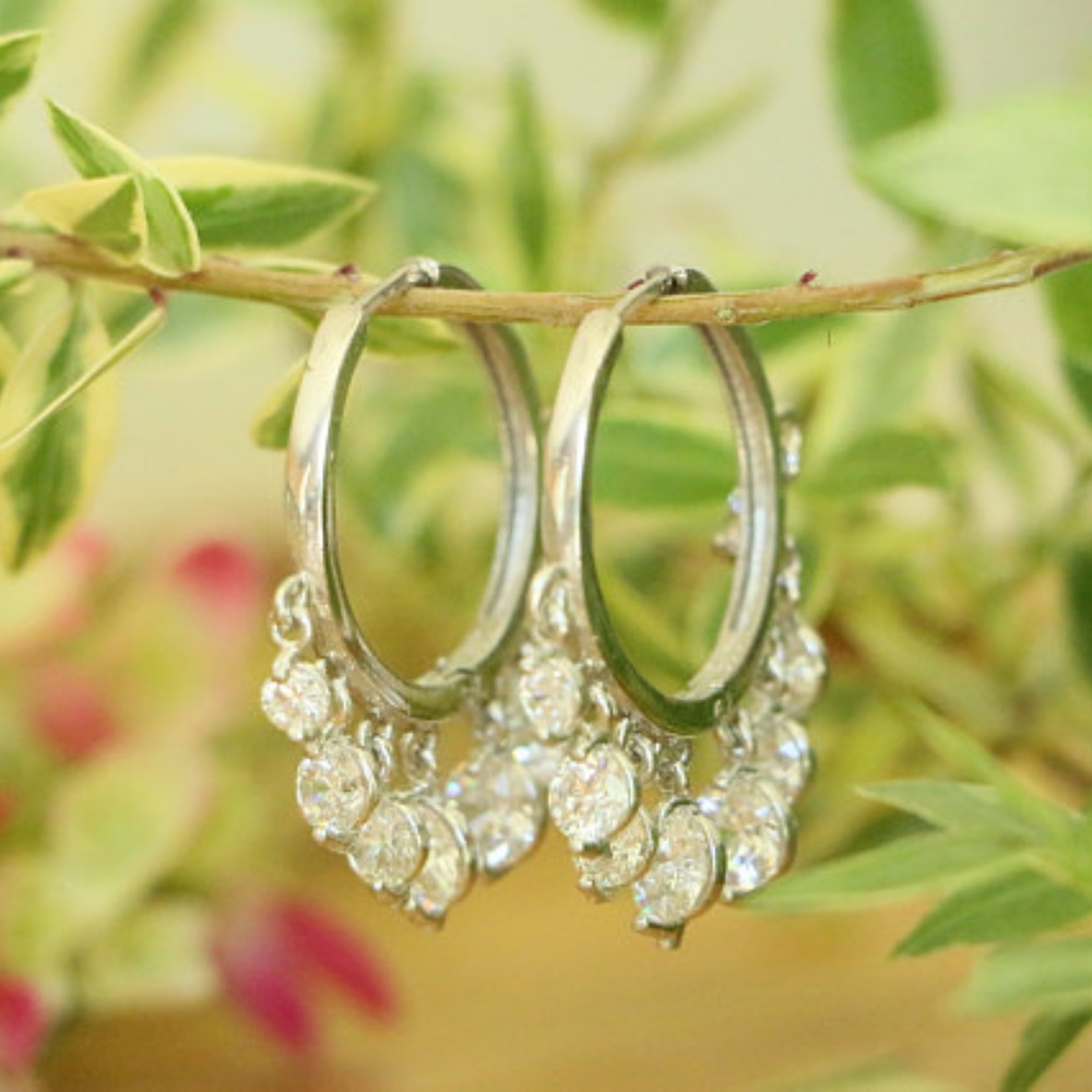 925 Sterling Silver with Cubic Zirconia Stones